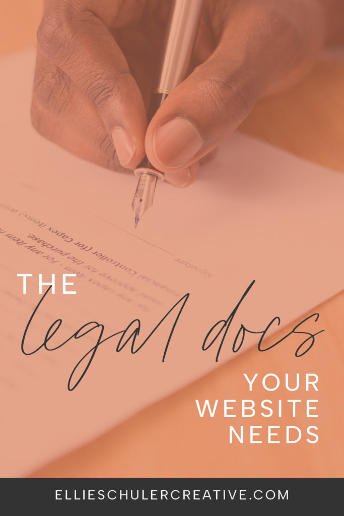 The legal docs your website needs